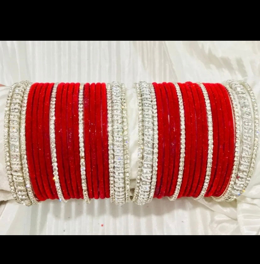 Velvet Bangle Set