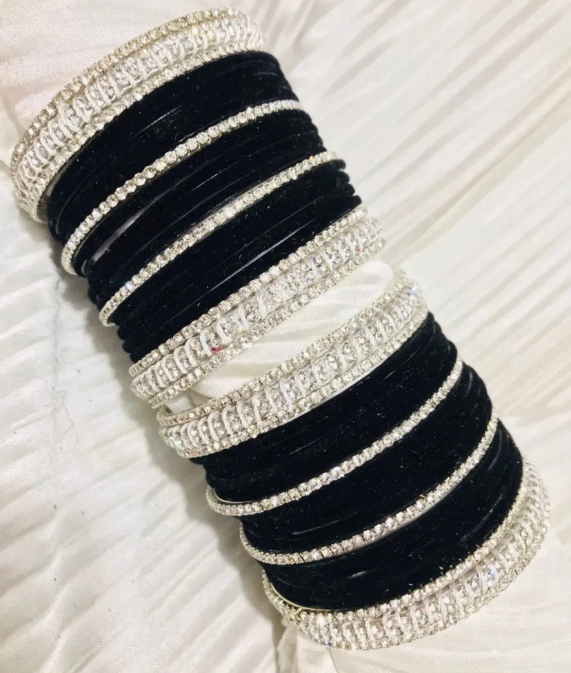 Velvet Bangle Set