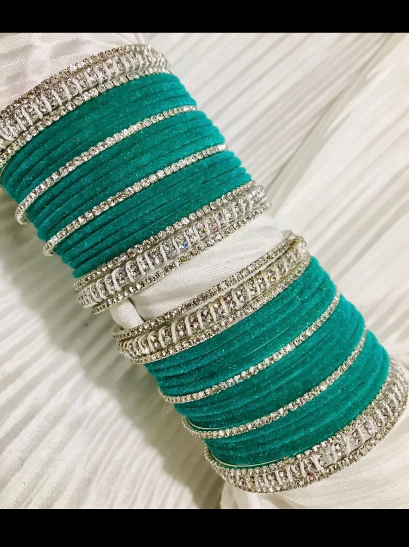 Velvet Bangle Set