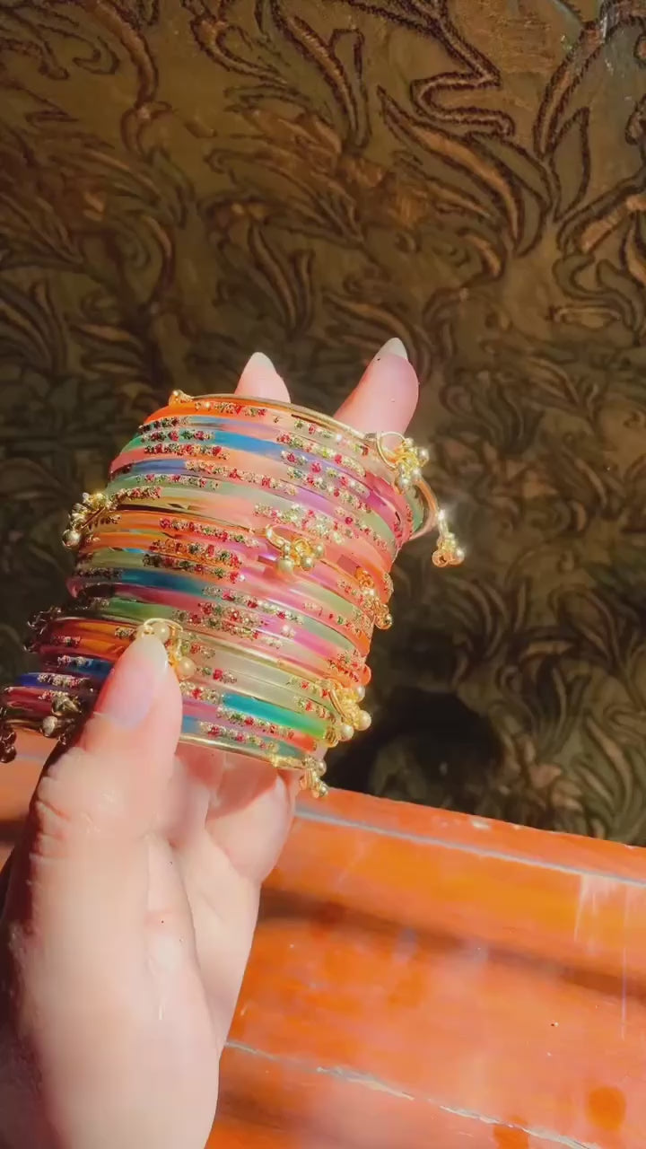 Multicolor bangles